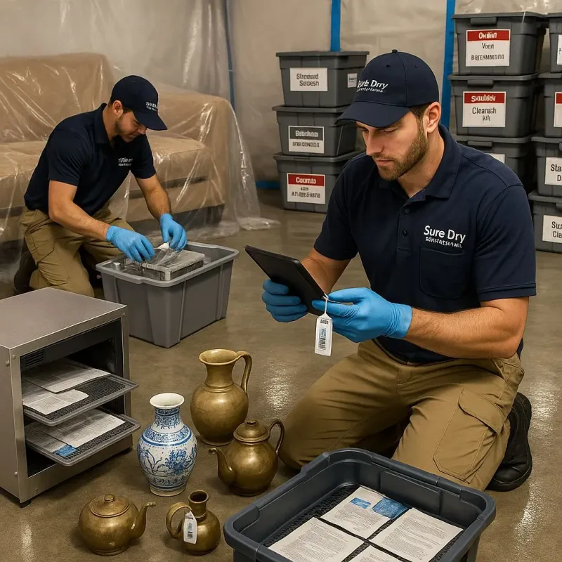 Content Protection and Restoration process in Fairview, NY